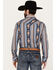 Image #4 - Rock & Roll Denim Men's Southwestern Print Long Sleeve Stretch Western Snap Shirt, , hi-res