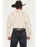 Image #4 - Ariat Men's Saint Conversation Print Long Sleeve Button-Down Western Shirt, Cream, hi-res