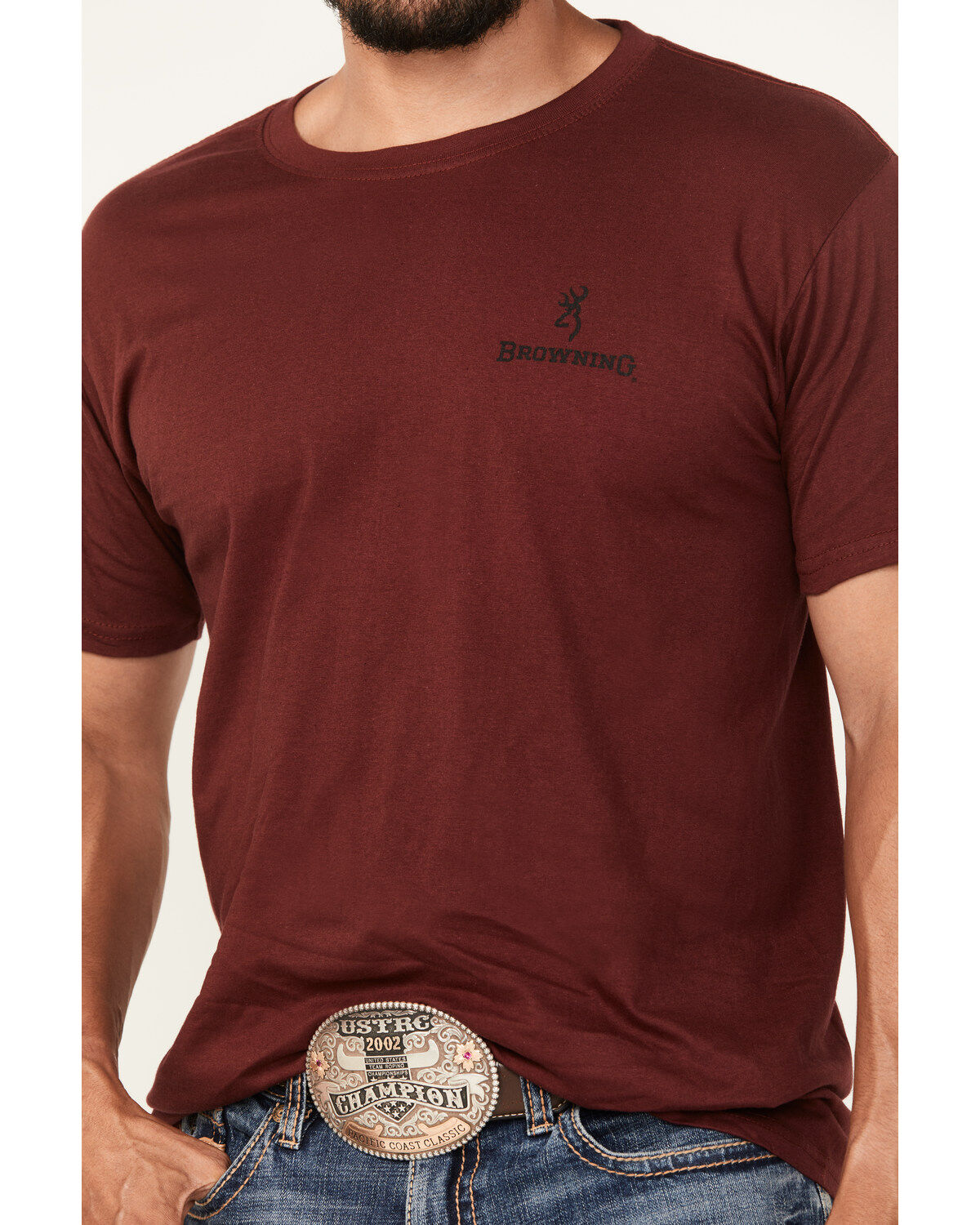 Image #3 - Browning Men's Built To Last Short Sleeve Graphic T-Shirt, , hi-res