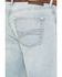 Image #4 - Ariat Men's M7 Clive Light Wash High Rise Slim Straight Stretch Denim Jeans, Light Wash, hi-res