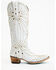 Boot Barn X Lane Women's Exclusive Sparks Fly Satin Pearl Western Bridal Boots - Snip Toe, White, hi-res