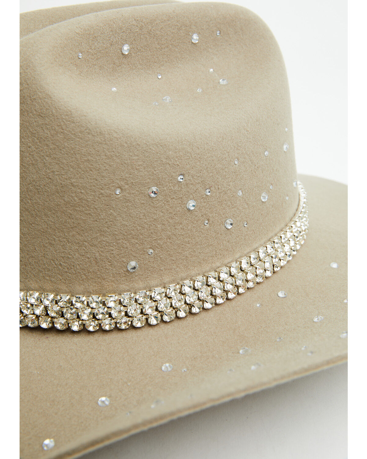 Image #2 - Idyllwind Women's Callywood Rhinestone Felt Cowboy Hat, Taupe, hi-res