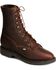 Image #1 - Justin Men's Conductor 8" Lace-Up Work Boots - Steel Toe, , hi-res