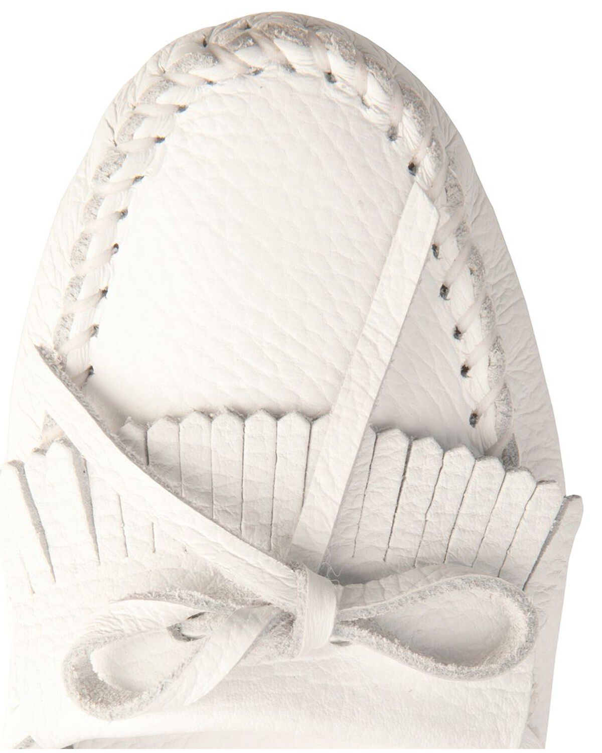 white minnetonka moccasins
