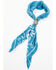 Image #2 - Idyllwind Women's Bessie Antique Silver Bandana Necklace, Blue, hi-res