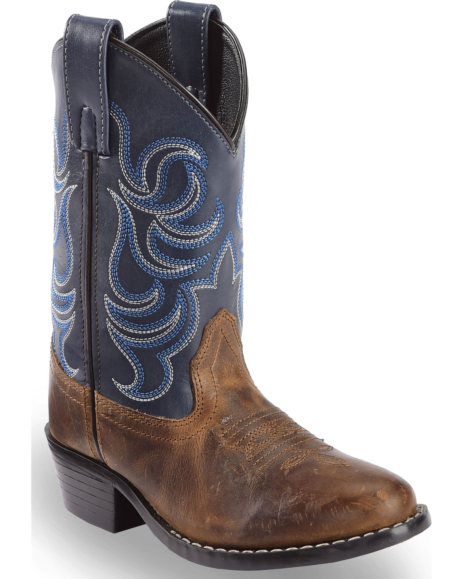 Boys size 1 cowboy boots hot sale