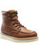 Image #1 - Wolverine Men's Moc Toe Work Boots, Brown, hi-res