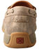 Twisted X Women's CellStretch Boat Shoes - Moc Toe, Tan, hi-res