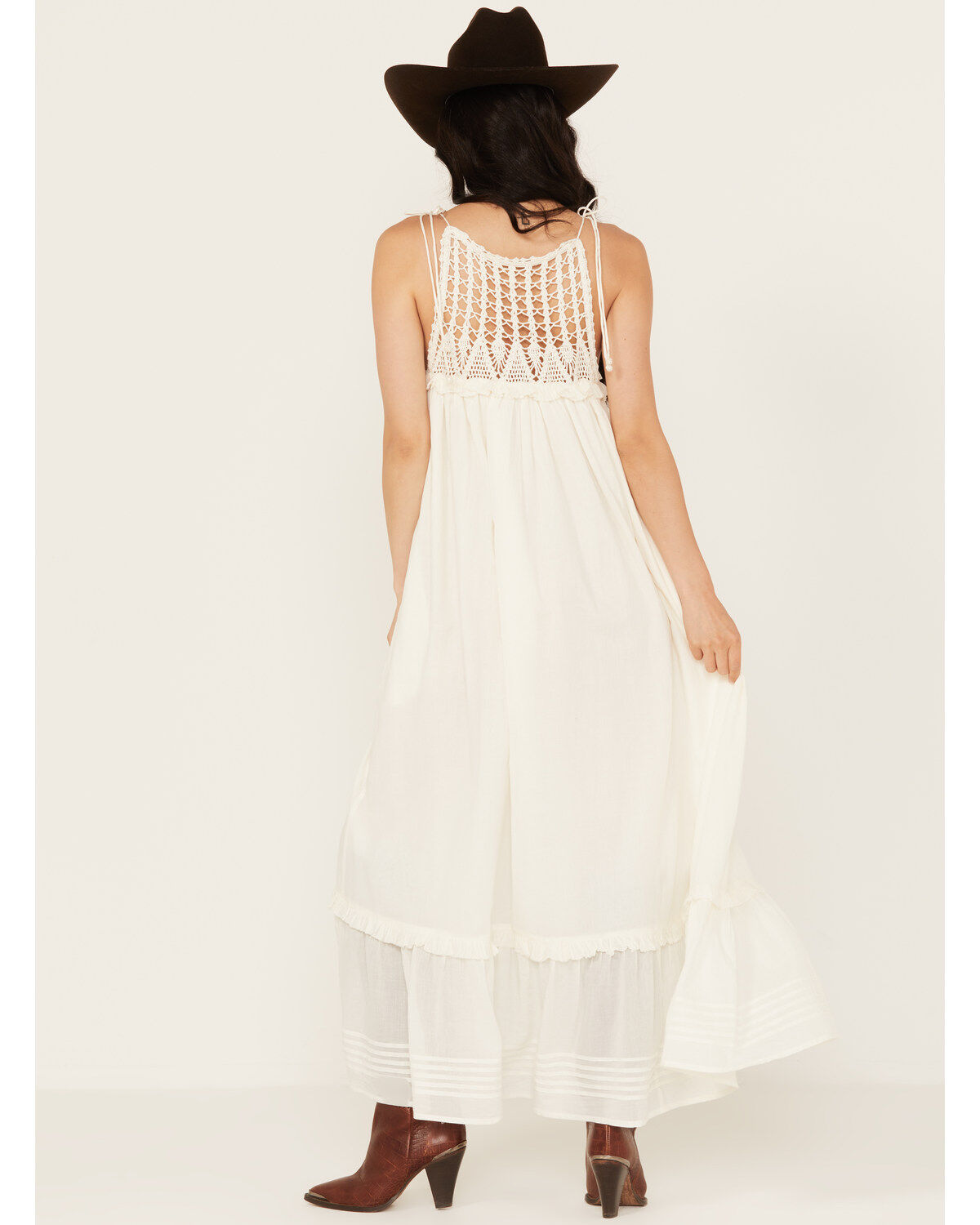 Image #4 - Cleobella Women's Enya Maxi Dress, Ivory, hi-res