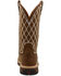 Twisted X Women's Oiled Saddle Western Work Boots - Nano Composite Toe, Brown, hi-res