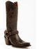 Image #1 - Cleo + Wolf Women's Wynter Western Boots - Snip Toe, Brown, hi-res