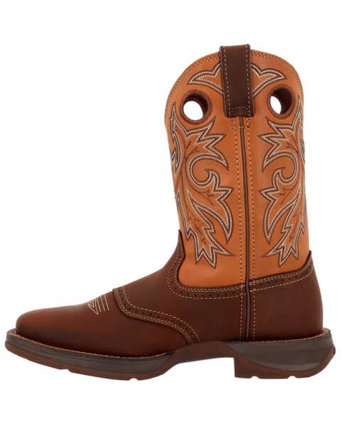 Image #6 - Durango Men's Rebel Western Boots, Brown, hi-res
