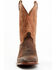 Lucchese Men's Gordon Western Boots - Broad Square Toe, Chocolate, hi-res