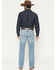 Image #3 - Ariat Men's M5 Randy Light Wash Straight Denim Jeans, Light Wash, hi-res