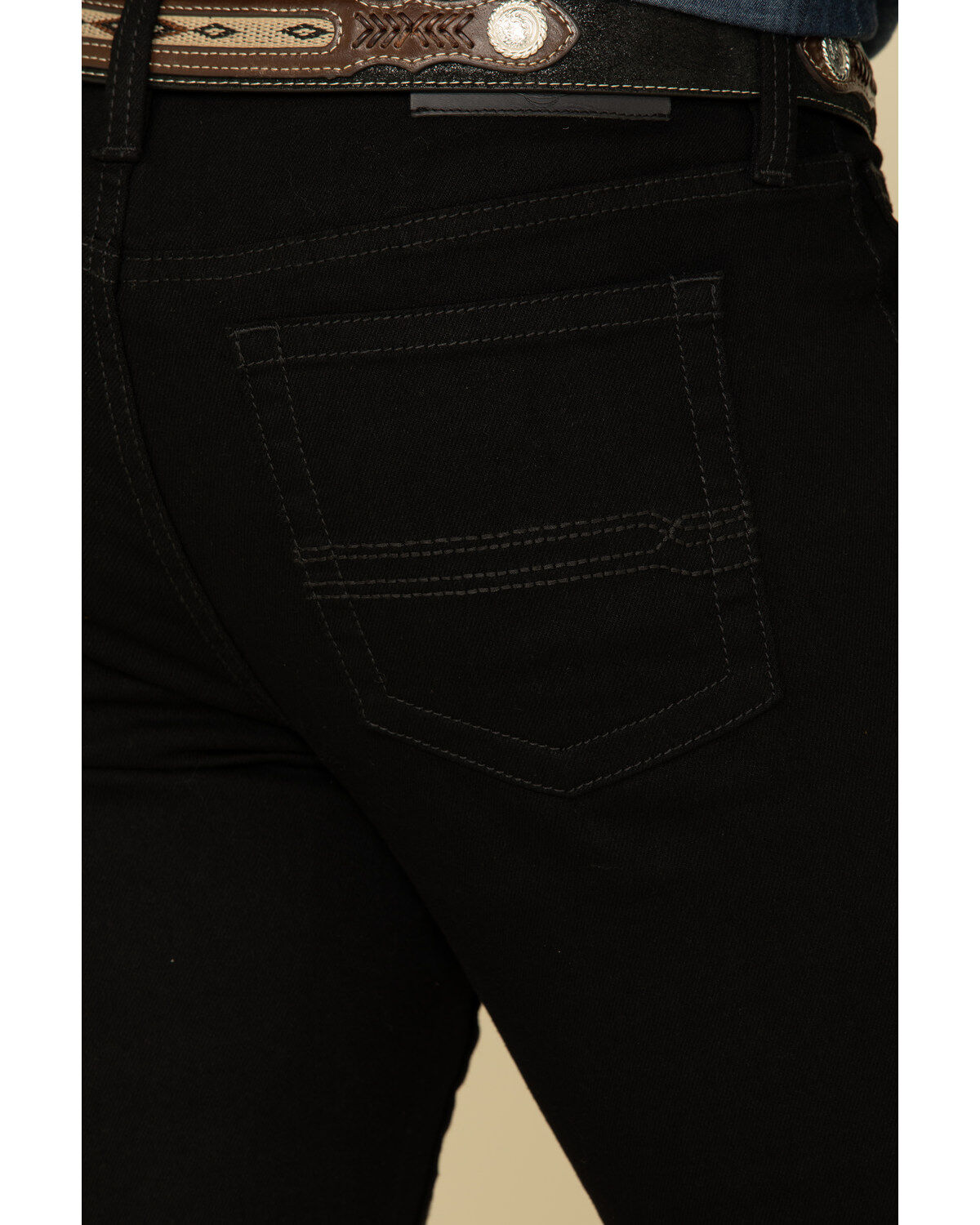 Image #3 - Cody James Men's Night Rider Black Wash Slim Straight Stretch Denim Jeans, Black, hi-res