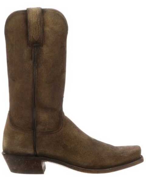Image #2 - Lucchese Men's Livingston Frontier Suede Western Boots - Narrow Square Toe, , hi-res