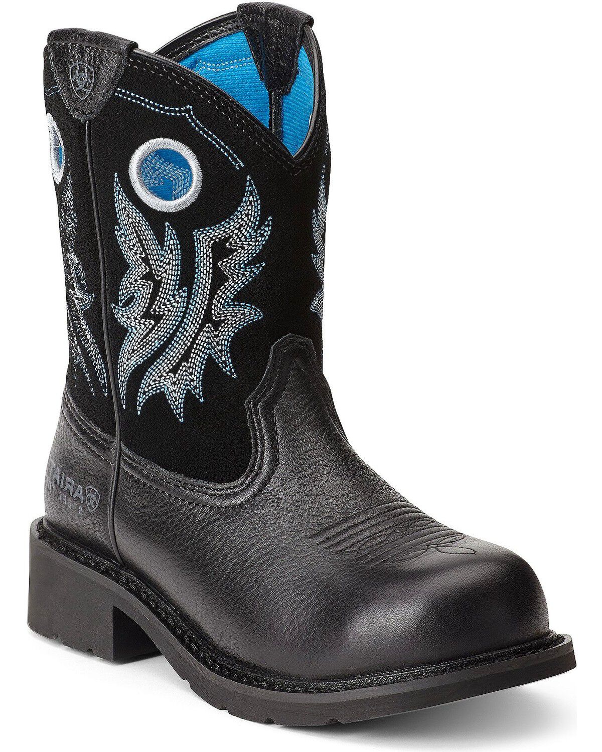 ariat fatbaby steel toe boots