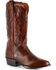 El Dorado Men's Handmade Vanquished Calf Western Boots - Medium Toe, Tan, hi-res