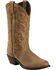 Image #1 - Laredo Women's Bridget Western Boots, Tan, hi-res