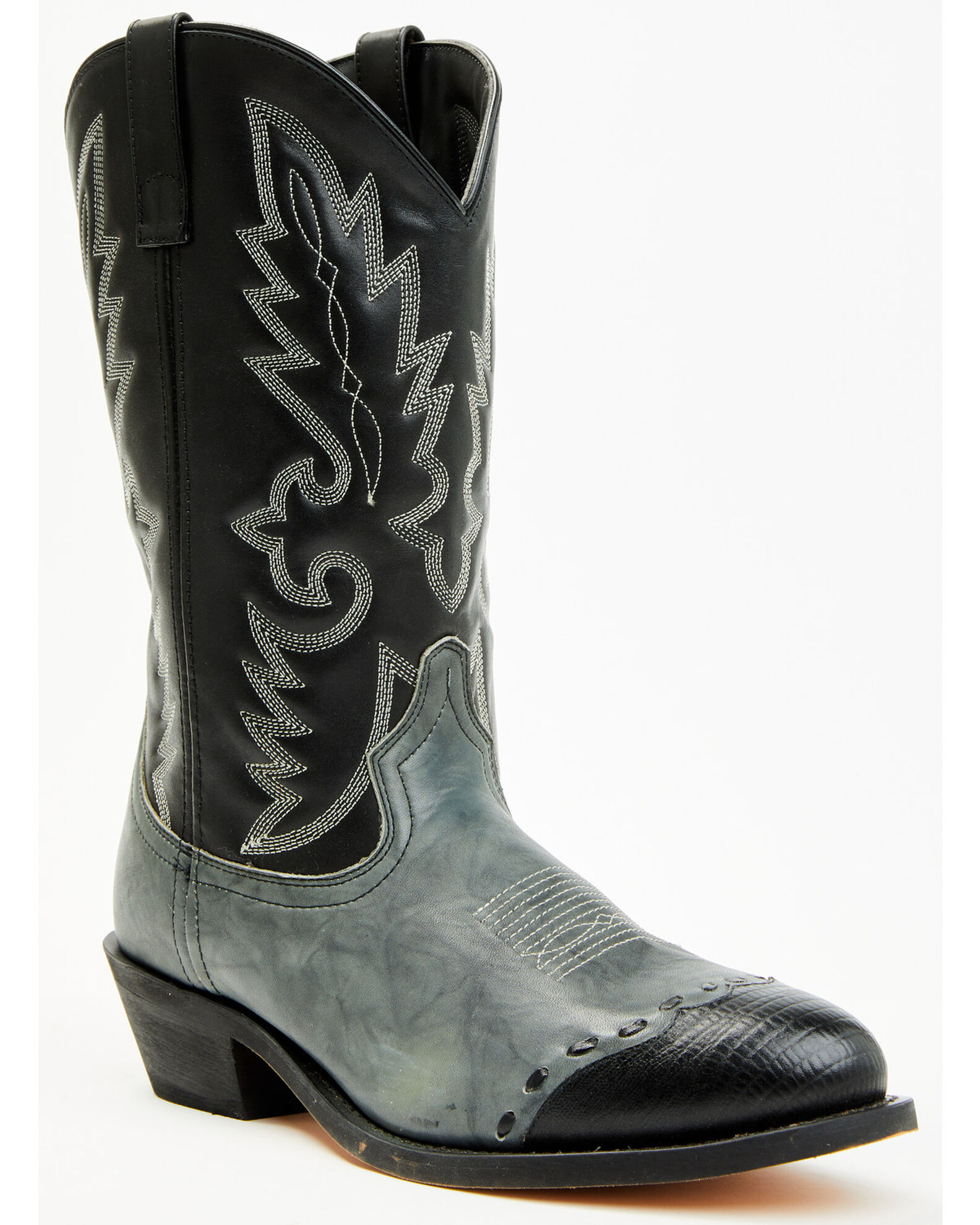 Mens grey western boots store
