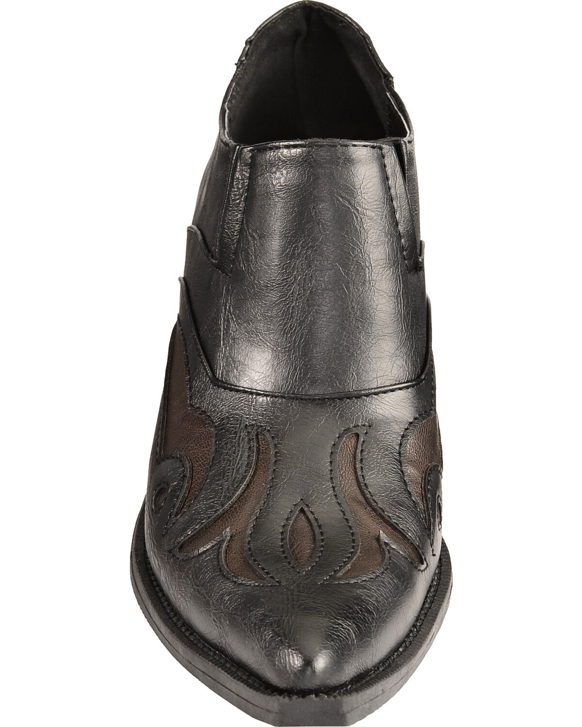 Image #4 - Roper Women's Inlay Ankle Boots - Snip Toe, Black, hi-res