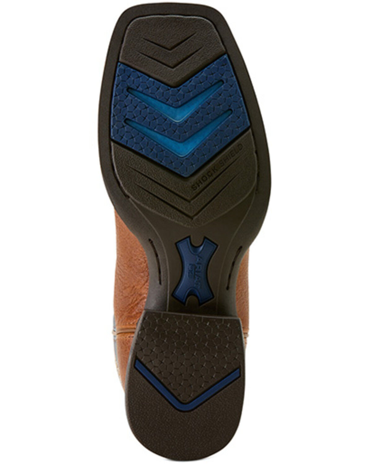 Image #5 - Ariat Women's Round Up Filly Performance Western Boots - Broad Square Toe, Blue, hi-res