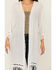 Image #3 - Shyanne Women's Crochet Fringe Kimono, Cream, hi-res