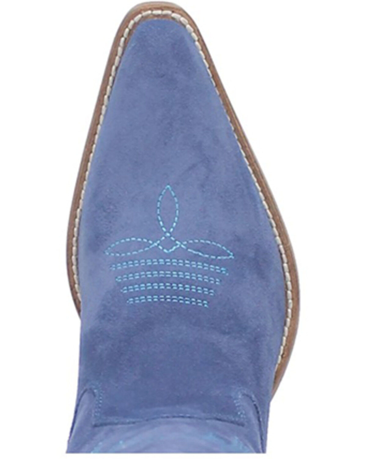 Image #6 - Dingo Women's Thunder Road Western Boots - Snip Toe, Blue, hi-res