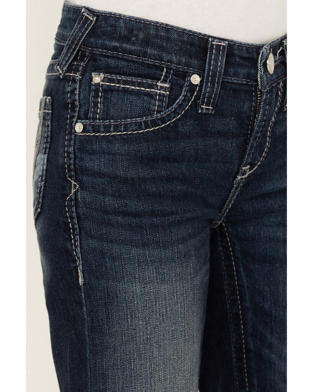 Product Name:  Ariat Girls' Ariana Bootcut Denim Jeans