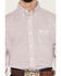 Image #3 - Wrangler Men's Classics Micro Paisley Print Long Sleeve Button-Down Western Shirt, Red, hi-res