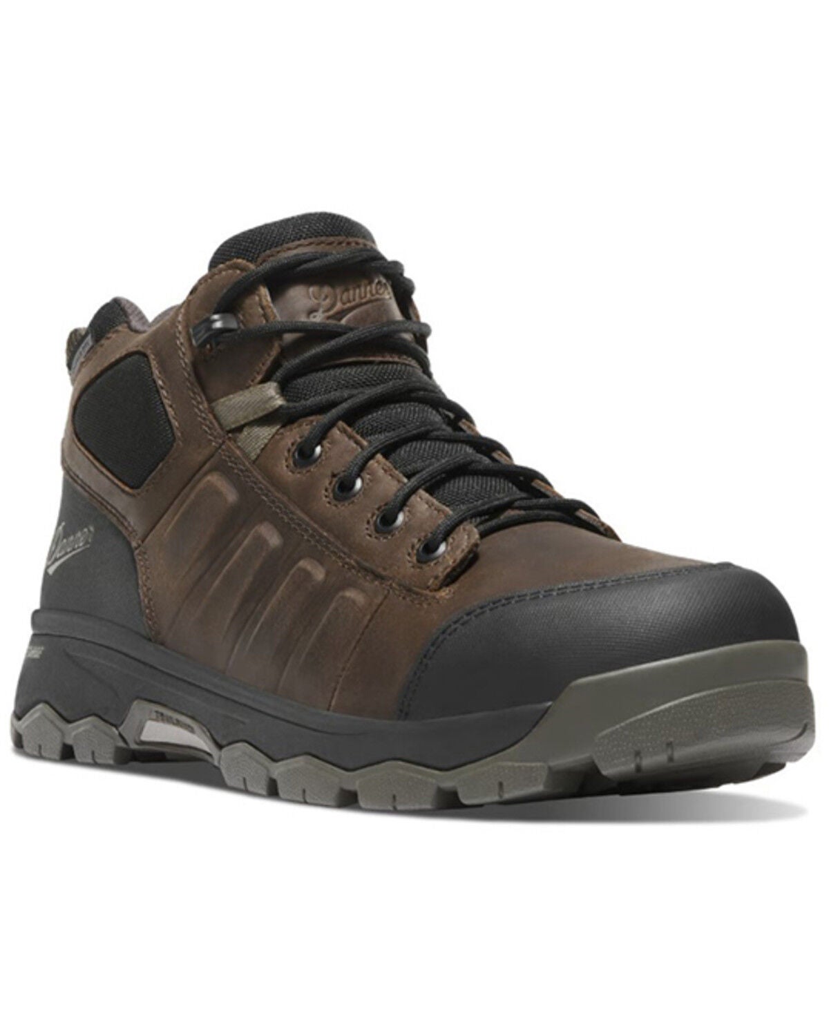 Danner Men's Wheat Ridge Work Boots - Aluminum Toe, Brown, hi-res