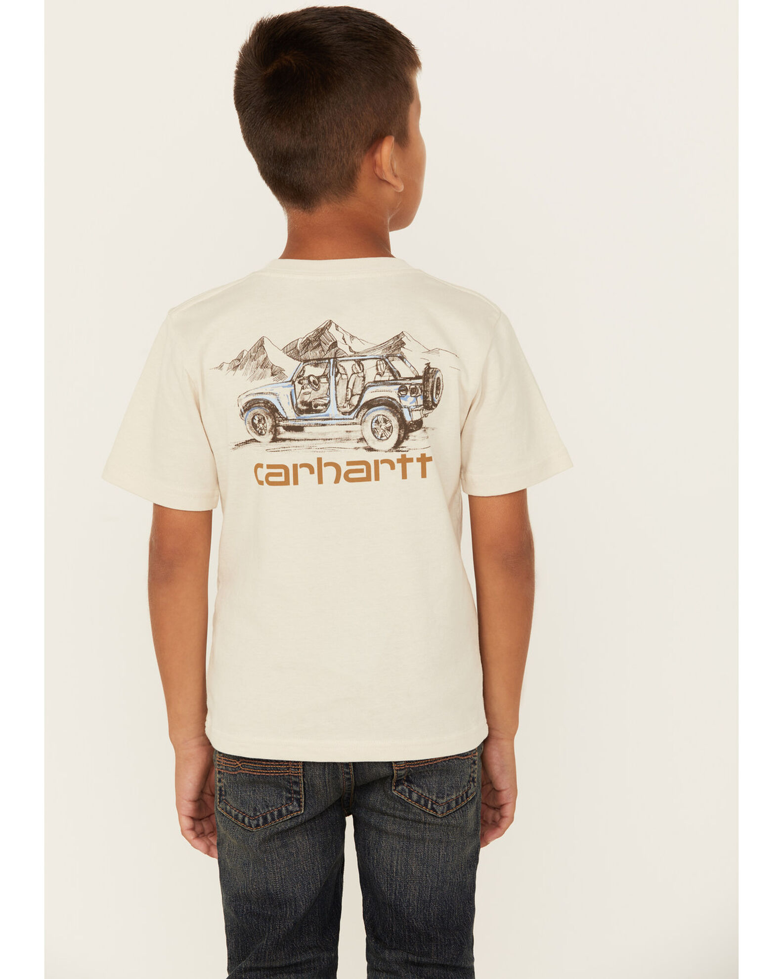 Carhartt Boys' Logo Graphic Short Sleeve T-Shirt