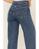 Free People Women's Straight Up Baggy Medium Wash High Rise Jeans, Medium Wash, hi-res