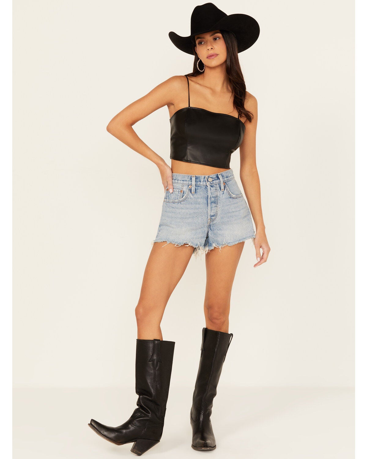 Levi's Women's Light Wash Micro Vibes 501 Original Shorts, Light Wash, hi-res