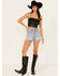 Image #1 - Levi's Women's Light Wash Micro Vibes 501 Original Shorts, Light Wash, hi-res