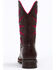 Shyanne Women's Xero Gravity Mesh Panel Western Boots - Square Toe, Brown/pink, hi-res