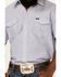 Image #3 - Wrangler Men's Chambray Rigid Cowboy Cut Short Sleeve Pearl Snap Work Shirt, Blue, hi-res