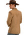 Image #3 - Circle S Men's Embroidered Micro-Suede Sportcoat, Camel, hi-res
