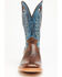 Cody James Men's Searcy Western Boots - Broad Square Toe, Blue, hi-res