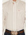 Image #3 - George Strait by Wrangler Men's Striped Long Sleeve Button-Down Stretch Western Shirt, White, hi-res