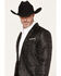 Image #2 - Rock & Roll Denim Men's Paisley Print Satin Sportcoat, Black, hi-res
