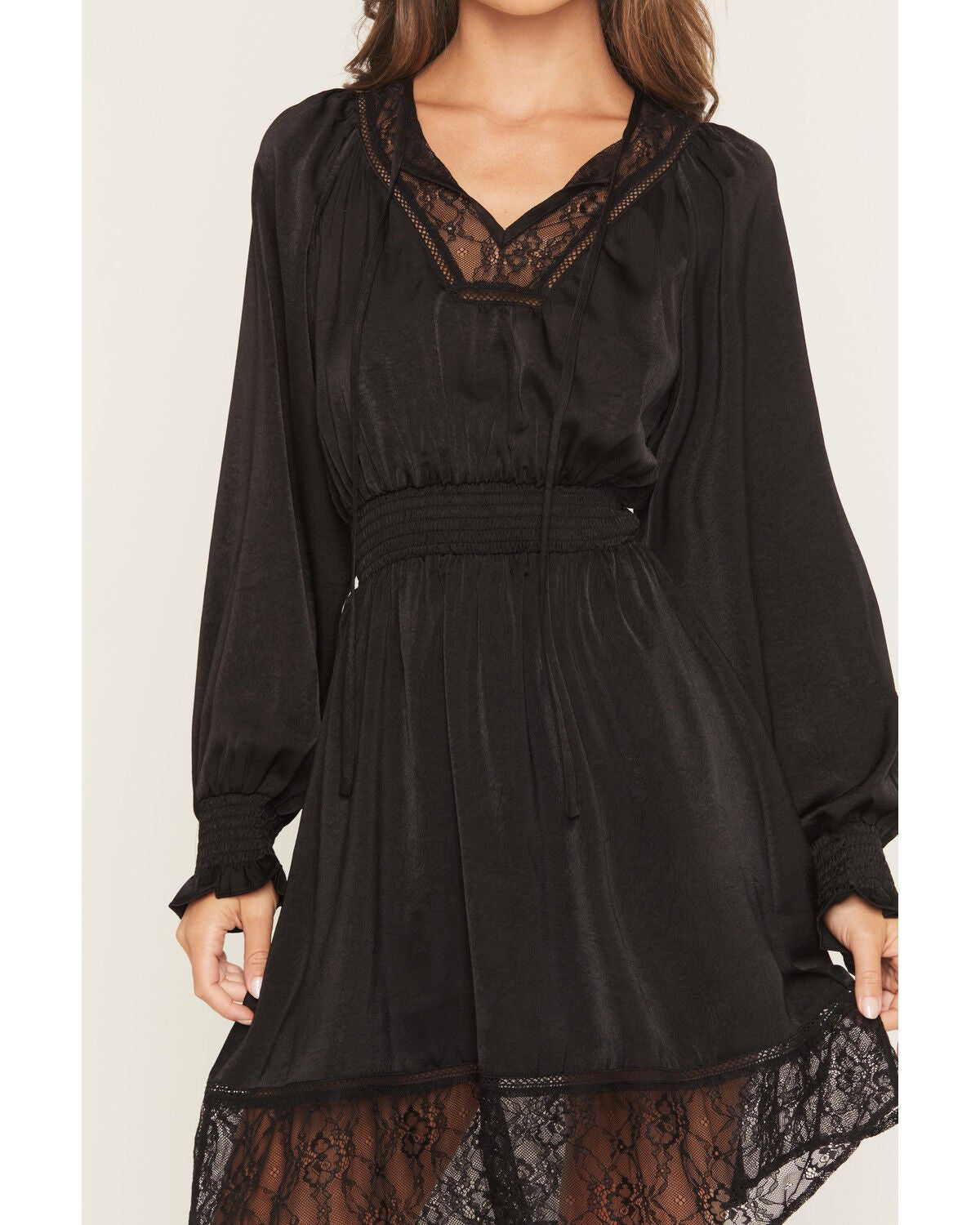 chinese dress ladies Lola Love Lace Dress Black main image 0