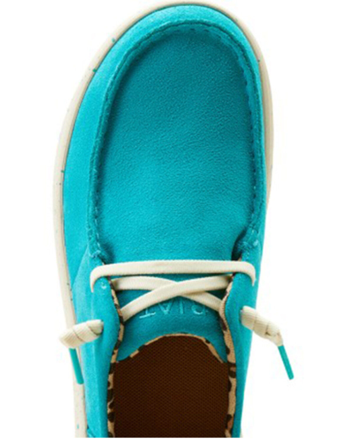 Image #4 - Ariat Women's Hilo Casual Shoes - Moc Toe, Blue, hi-res