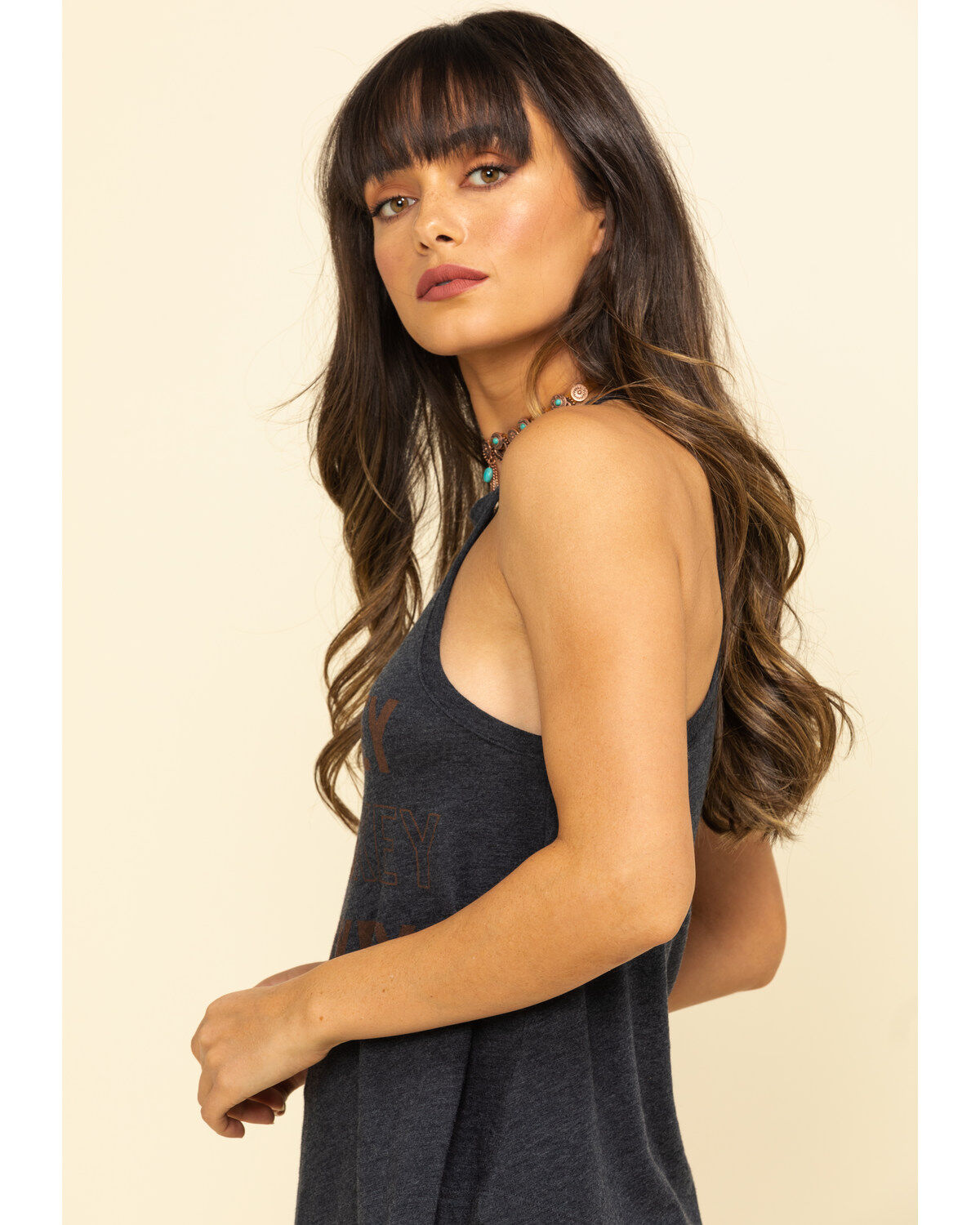Image #5 - Shyanne Women's Whiskey Is Key Triangle Hem Tank Top, , hi-res