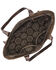 Image #3 - American West Women's Annie's Secret Collection Large Zip Top Tote, Chocolate, hi-res