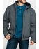 Image #4 - Hawx Men's Shadow Grey Canvas Quilted Bi-Swing Hooded Zip Front Jacket - Tall, , hi-res