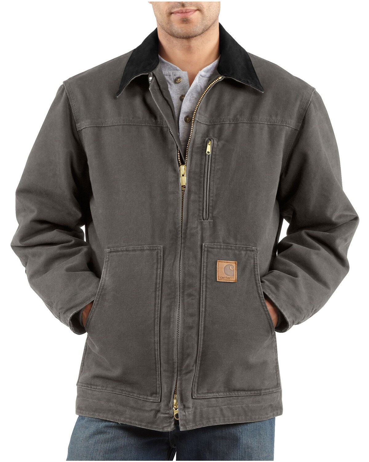 carhartt sandstone jacket