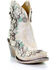 Image #12 - Corral Women's Floral Overlay Booties - Round Toe , , hi-res