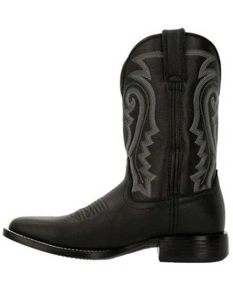 Image #3 - Durango Men's Westward Onyx Western Boots - Broad Square Toe, Black, hi-res