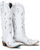 Lane Women's Cossette Western Boots - Snip Toe, White, hi-res